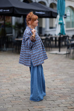 Khloe oversized blazer - blue PDP