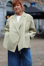 Khloe oversized blazer - sage green
