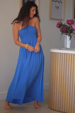 GEOPA BLUE TUBE DRESS - GESTUZ