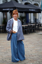 Khloe oversized blazer - blue PDP