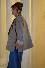 Khloe oversized blazer - brown PDP