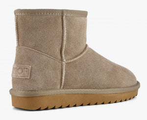 SUEDE WINTERBOOT - TAUPE