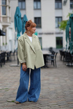 Khloe oversized blazer - sage green