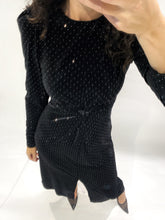 HELLA VELOURS DRESS - YAS