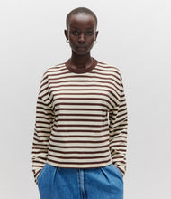 DELFIA LS - BROWN STRIPES
