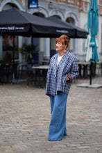 Khloe oversized blazer - blue PDP