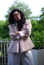 Khloe oversized blazer - pink PDP