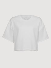 Lucia short sweatshirt grey/white - Les Soeurs