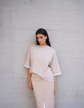 Travel teeshirt beige - March23