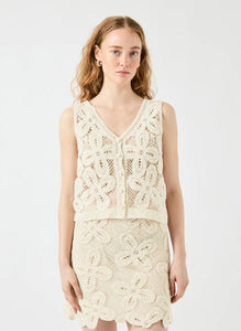 ANULA CROCHET TOP - YAS