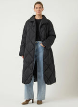 SELURA LONG PADDED COAT - YAS