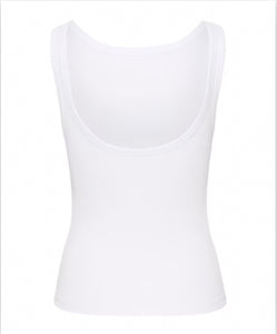 DREW REVERSABLE TOP WHITE - GESTUZ