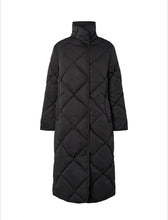 SELURA LONG PADDED COAT - YAS