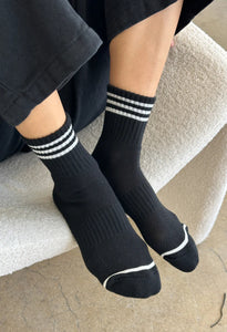 GIRLFRIEND SOCKS - BLACK