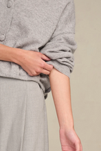 ASSANE CARDIGAN L.GREY - MARCH23