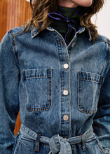 VERVEINE DENIM JUMPSUIT - FRNCH