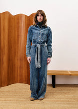 VERVEINE DENIM JUMPSUIT - FRNCH