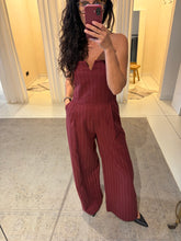 Pinstripe Jumpsuit