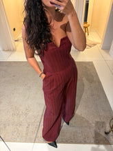 Pinstripe Jumpsuit