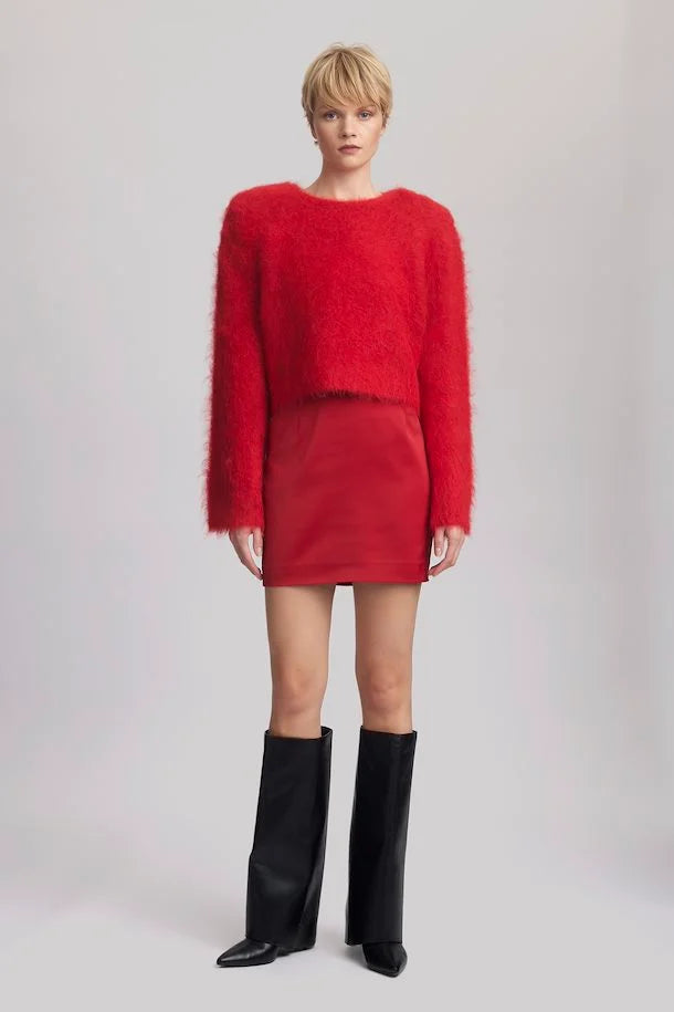 SAFIGZ PULLOVER - RED - GESTUZ