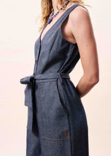 VICHAYITO jumpsuit jeansblauw