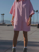 Gloria denimdress pink- Les Soeurs