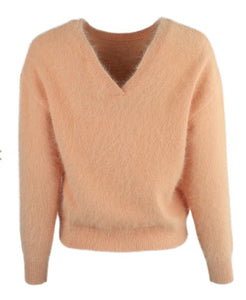 MARBELLA KNIT apricot - MARCH23