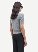 SANOURA CARDIGAN GREY STRIPE  - SAMSOE