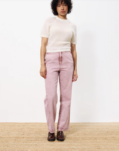 ALITA BURGUNDY JEANS - FRNCH