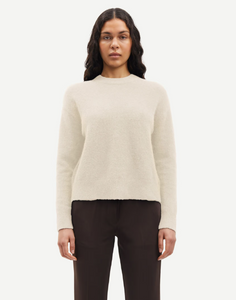 ANOUR KNIT CREAM - SAMSOE
