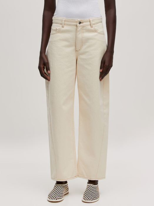 MATHIDA ECRU JEANS - EDITED