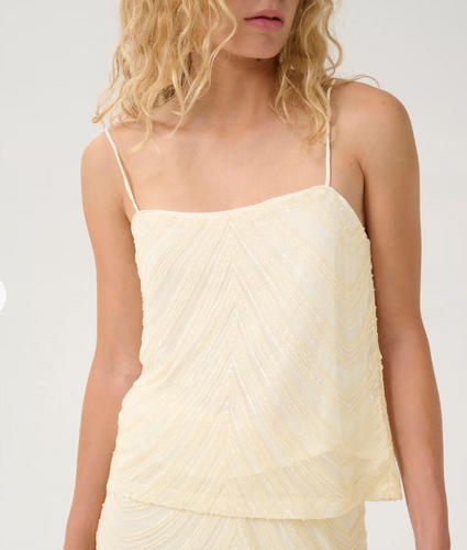 LIRA SEQUIN TOP - GESTUZ