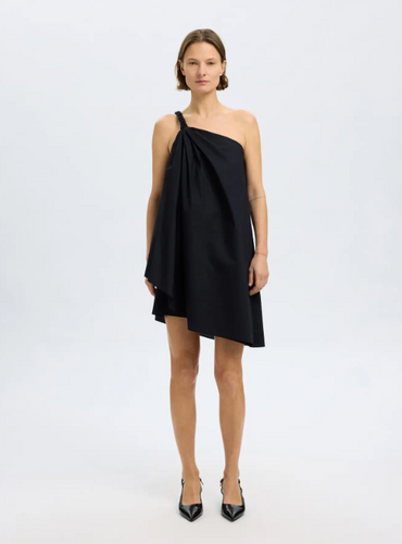 ESTHER SHORT BRAIDED DRESS - SELECTED