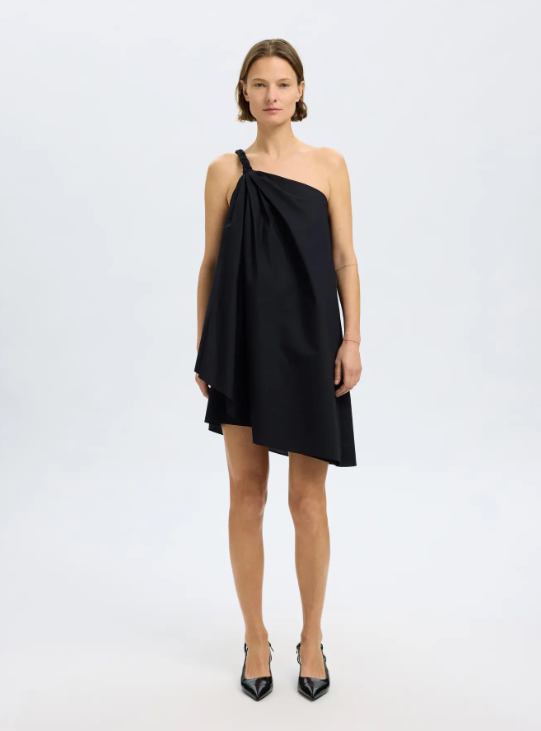 ESTHER SHORT BRAIDED DRESS - SELECTED