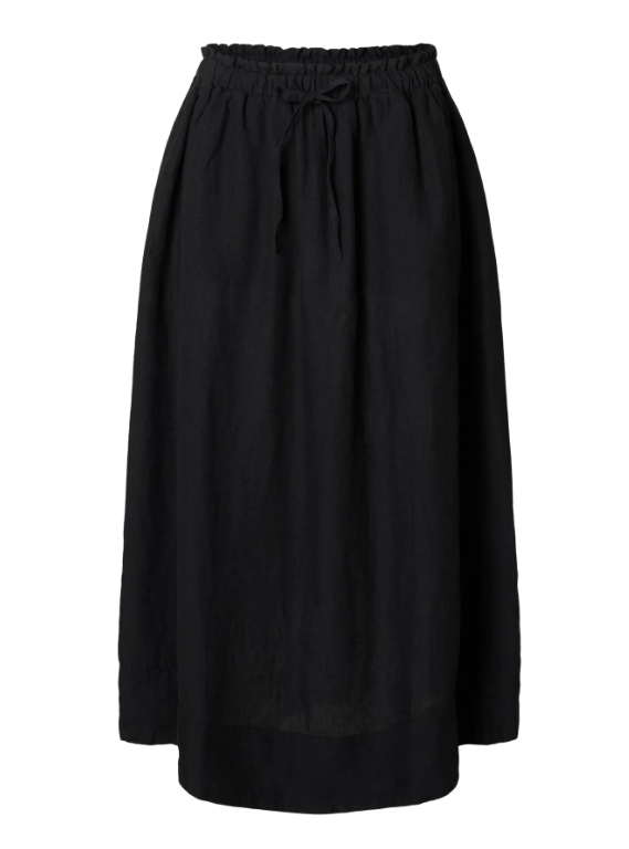 LINNA LINEN SKIRT - SELECTED FEMME