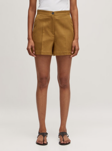 VINCENZA SHORTS BUTTERNUT - EDITED