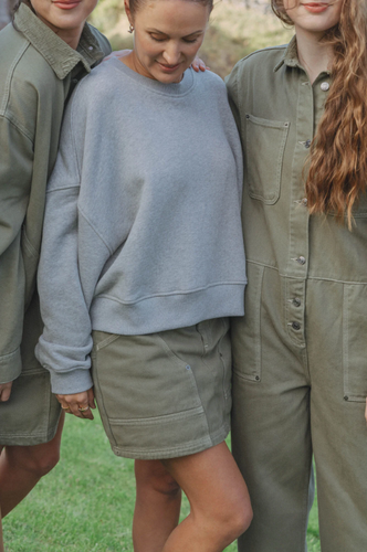 EMMA SWEATER GREY - LES SOEURS