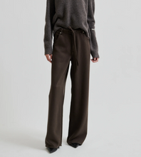 IRVINE DENIM TROUSERS CHOCOLATE - SECOND FEMALE