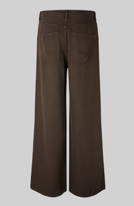 IRVINE DENIM TROUSERS CHOCOLATE - SECOND FEMALE
