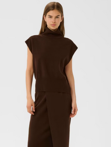 MANZI WAISTCOAT BROWN - GESTUZ