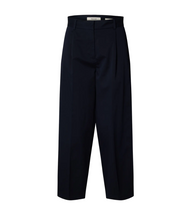 SLFBARREL MILLE HW PANT DARK SAPPHIRE - SELECTED