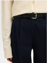 SLFBARREL MILLE HW PANT DARK SAPPHIRE - SELECTED