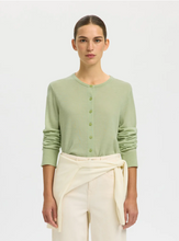 SLWTHEA LS KNIT MERINO CARDIGAN - SELECTED