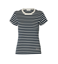 SLFMILLY SS TEE STRIPE - SELECTED