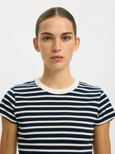 SLFMILLY SS TEE STRIPE - SELECTED