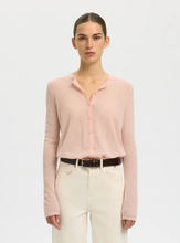 SLWSHIRLEY LS KNIT O-NECK CARDIGAN - SELECTED