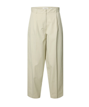SLWBARREL MILLE HW PANT SAGE GREEN - SELECTED