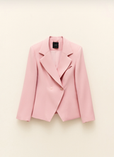 DOUBLE BREASTED BLAZER PINK