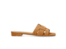 Holly flat sandals camel - Bibi Lou