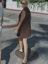 Helena blazerdres brown - Les Soeurs